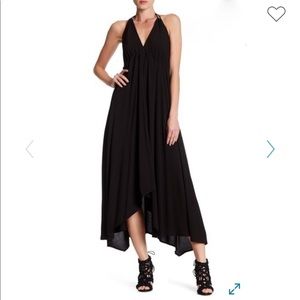 Army Green High Lo Dress